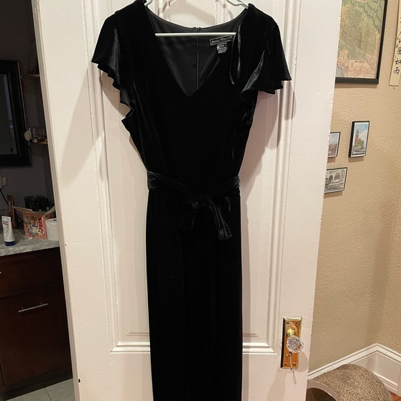 Vintage Jessica Howard velvet pantsuit with pockets! - Picture 1 of 4